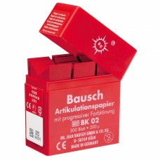 Bausch BK02 Articulating Paper Plastic Dispenser - 200u - Red - 300 Strips